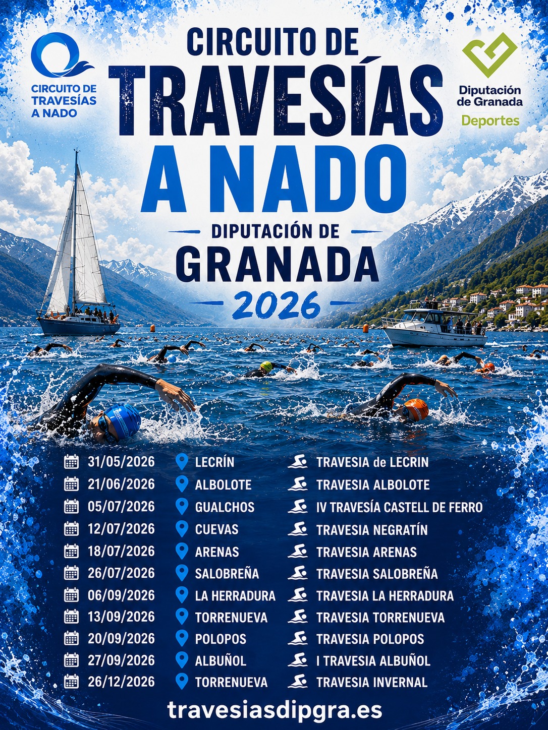 CIRCUITO DE TRAVESÍAS A NADO 2026 - TRAVESÍA DE POLOPOS